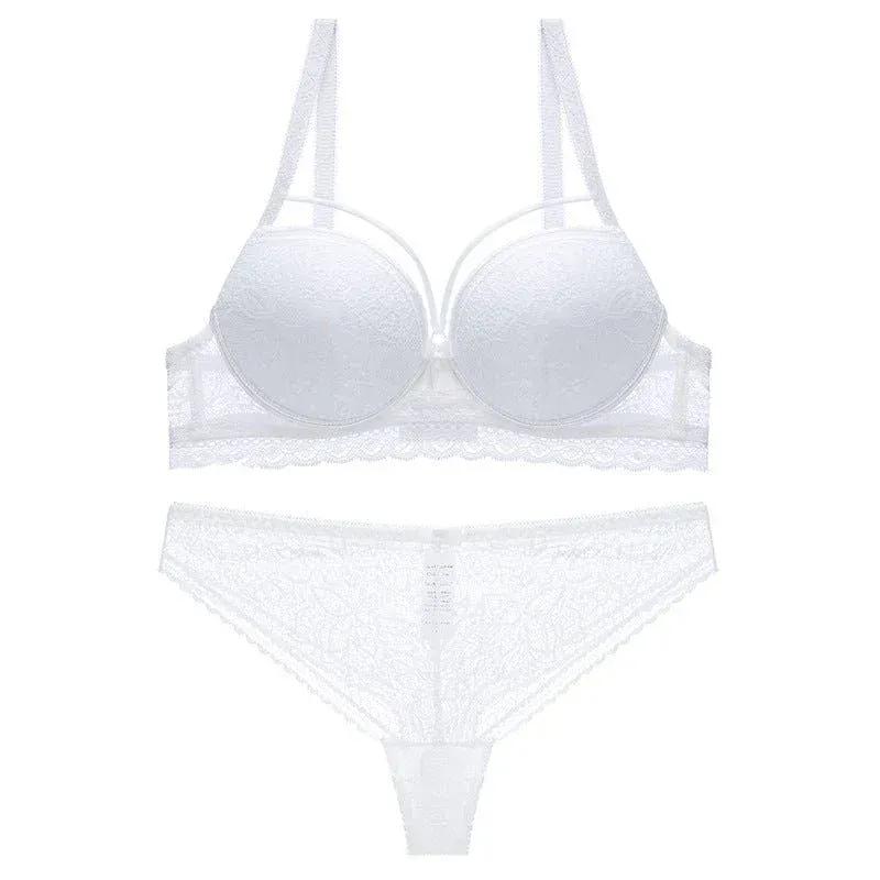 Lace Push Up Large Size Bra Set Veloura Intimate