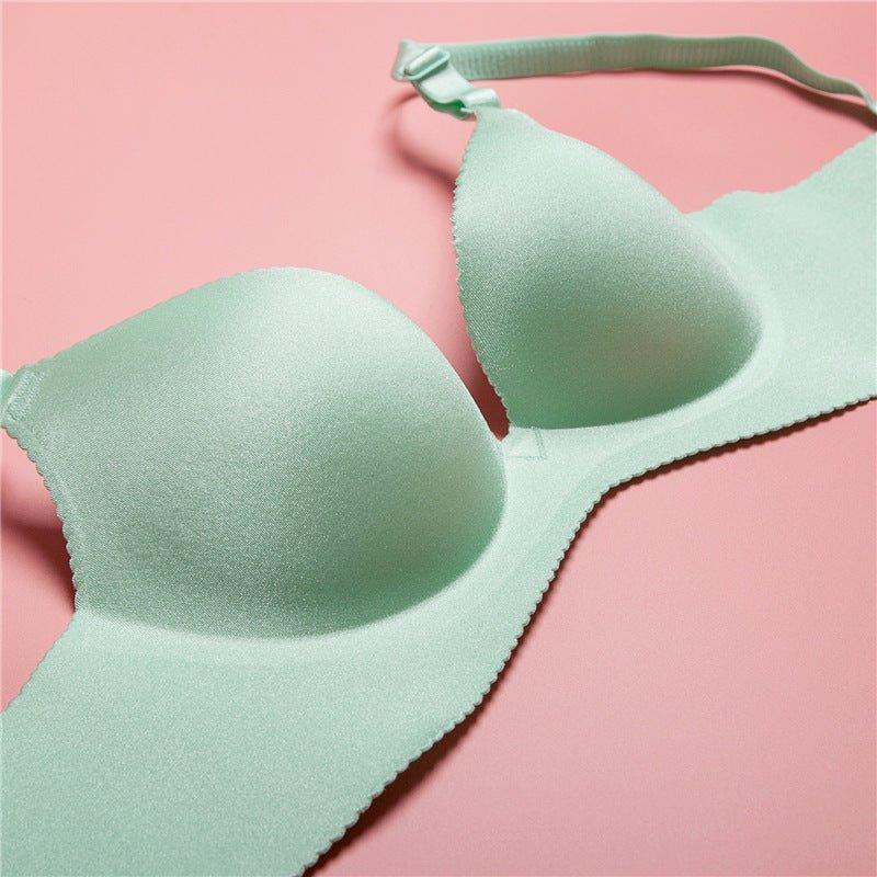 Women's Unwired Push Up Adjustable One Piece Seamless Bra Veloura Intimate