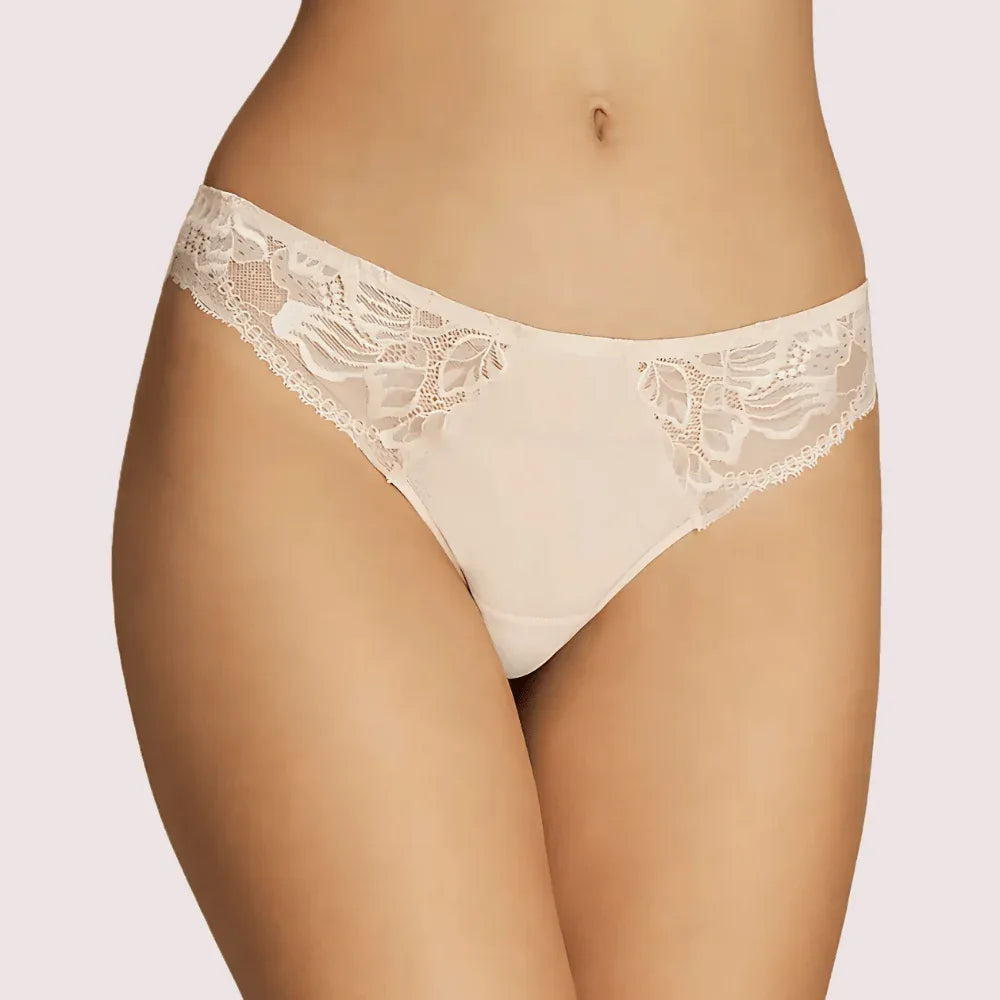 “LOVE” Ultra Sexy Lace Mesh Tanga Thong Panty Underwear Veloura Intimate