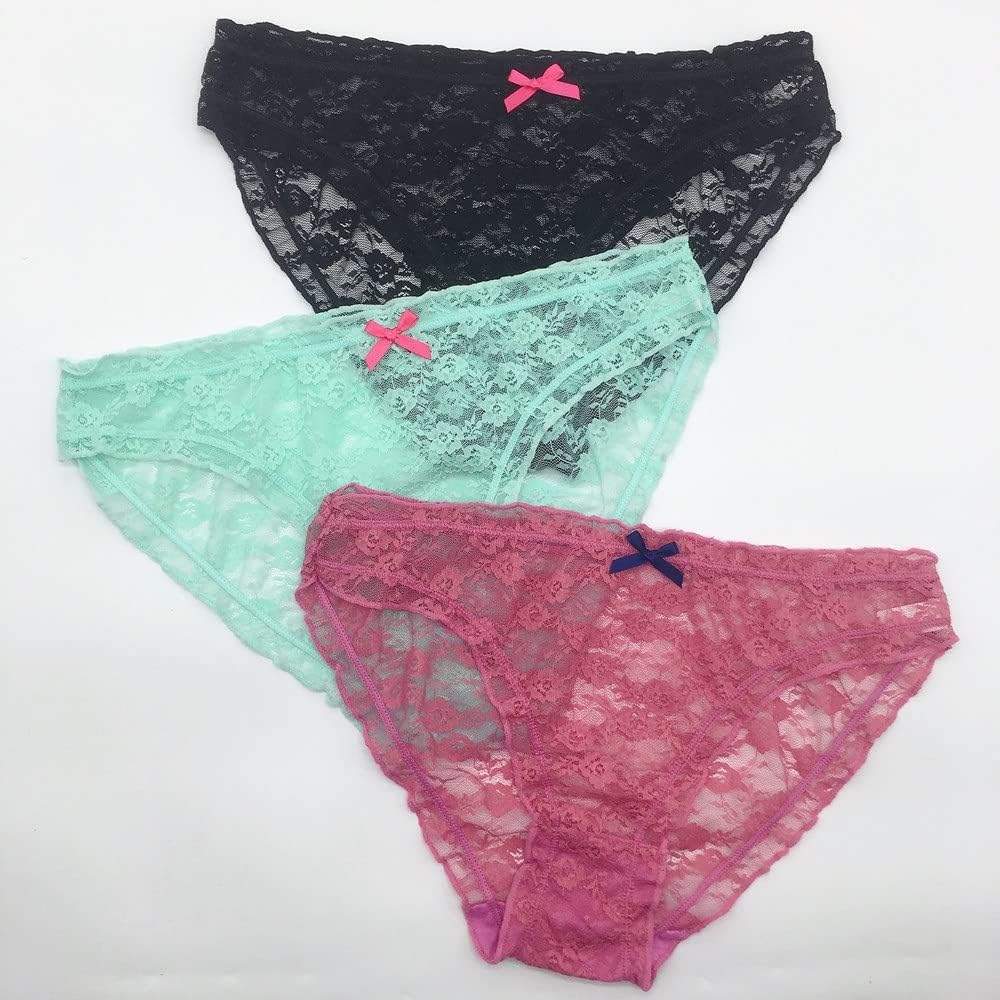 Low Rise Lace Panties Set - Pack of 4 Veloura Intimate