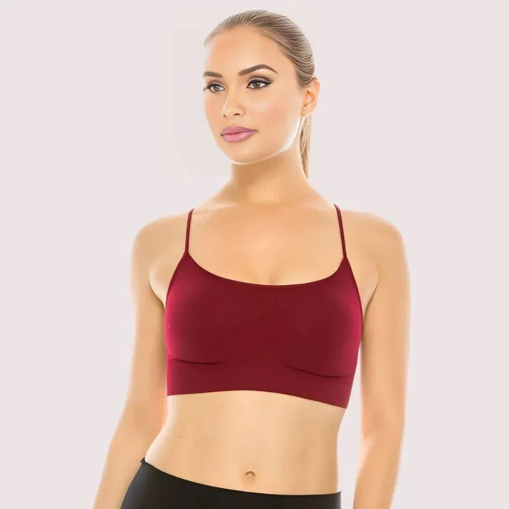 Luxurious Lightweight Criss Cross Sports Bra Pack of 2 Veloura Intimate