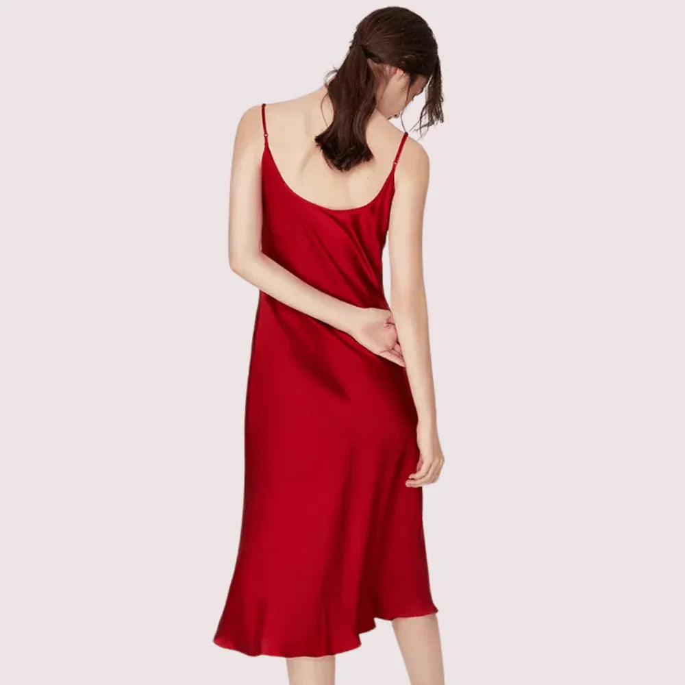 Luxurious Women's Silk Satin Sleepwear Nightdress Veloura Intimate