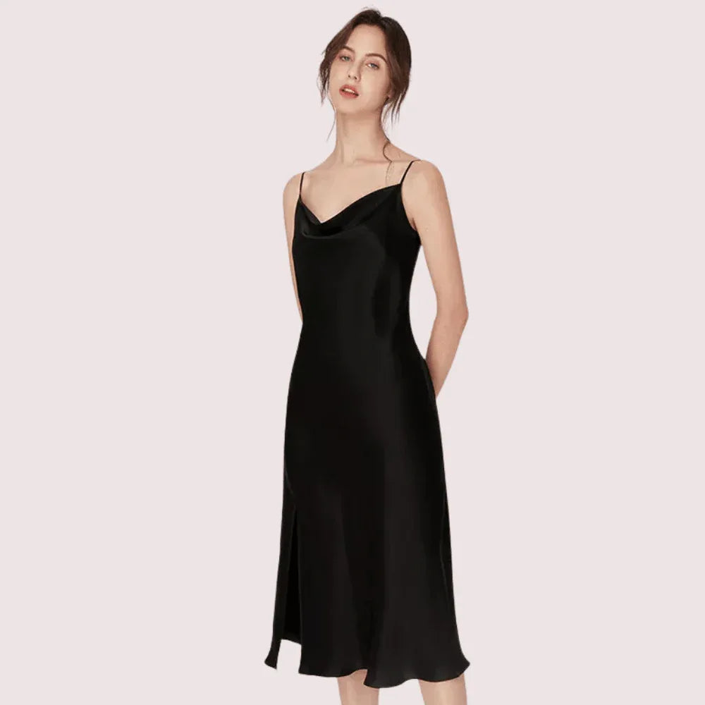 Luxurious Women's Silk Satin Sleepwear Nightdress Veloura Intimate