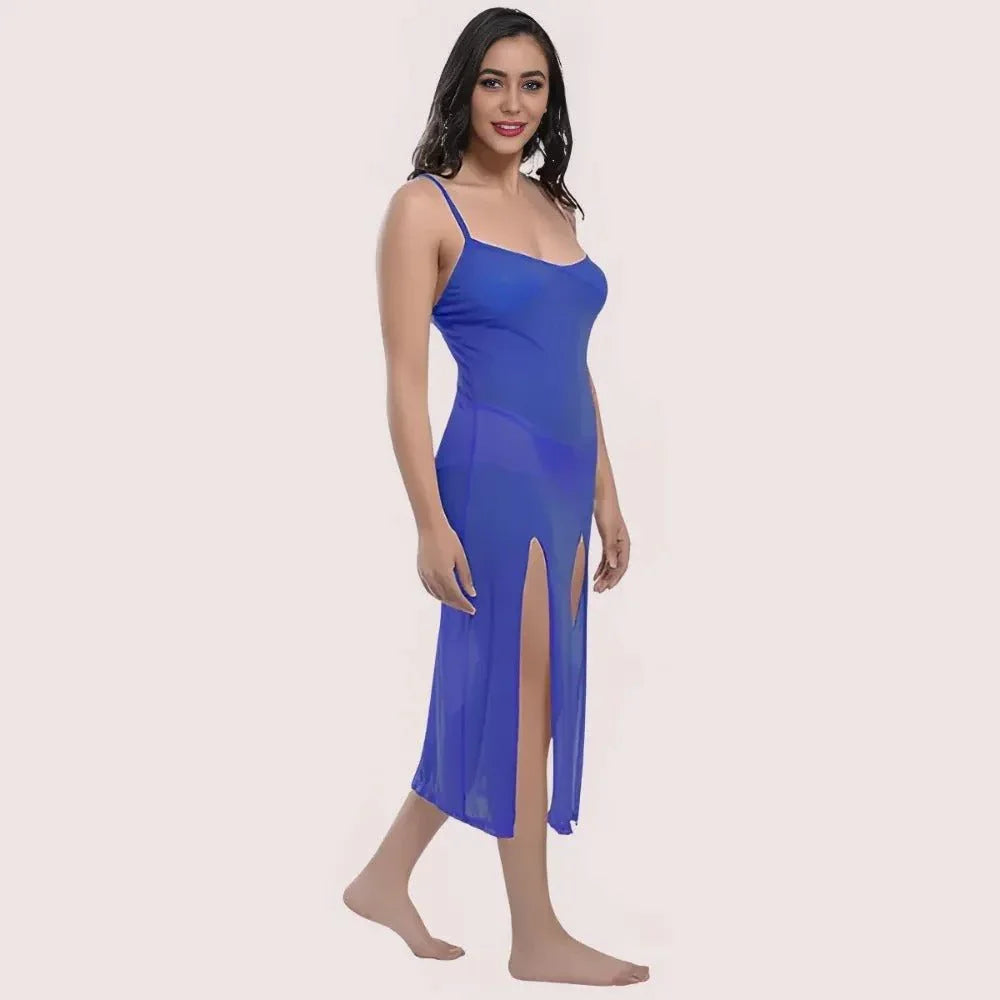 Maxi Long Baby Doll Dress for Women Veloura Intimate