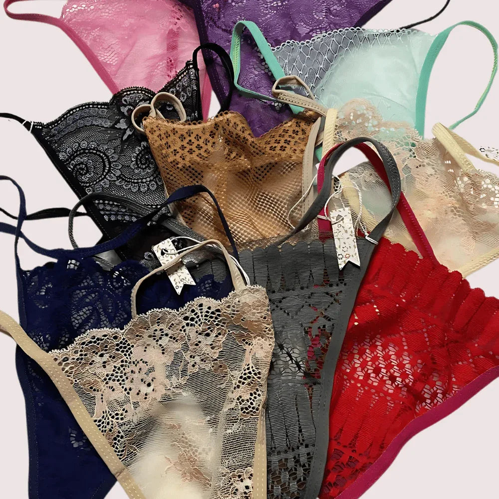 Mega offer 6 Pack Random Color Thongs G String Veloura Intimate
