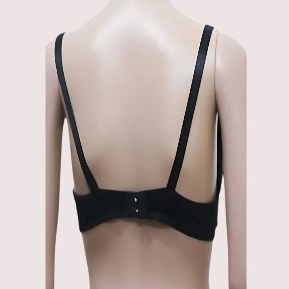 Midnight Bloom Wirefree Lace Bra Veloura Intimate