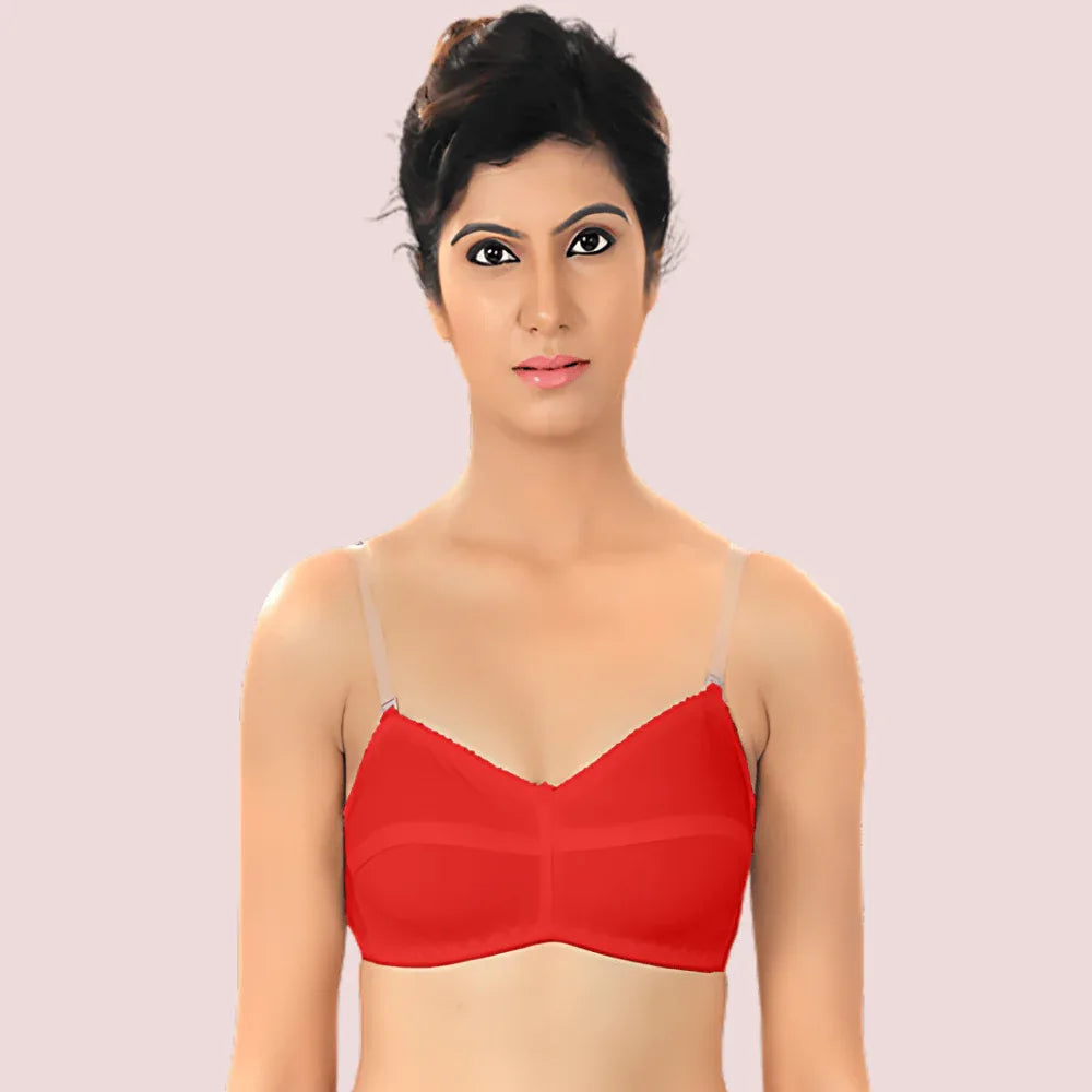 Native Women's Transparent Strap Bra Pk Of 2 Veloura Intimate