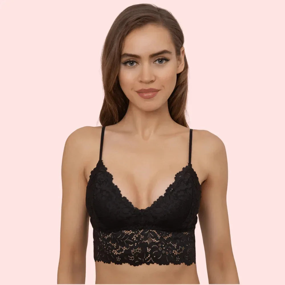 PK2 Elegant Lace Bralette Tops – Sexy &amp; Stylish Veloura Intimate