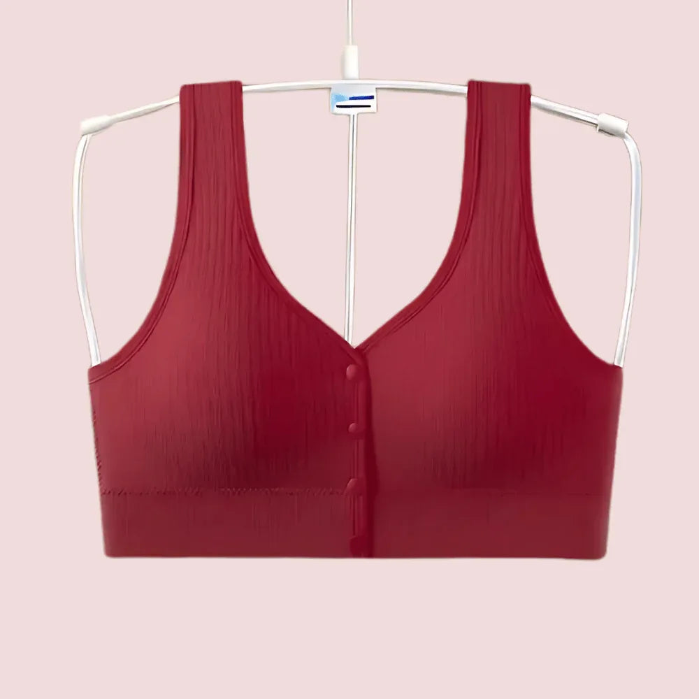 Push &amp; Go – Front Open Sports Bra Veloura Intimate