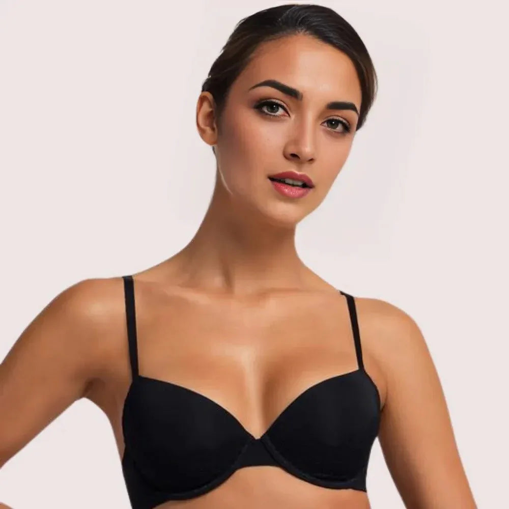 Raven Rise – Black Push-Up Bra Veloura Intimate