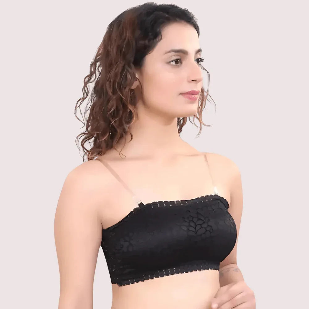 Seamless and Wirefree Tube Bra with Supreme Stretch Veloura Intimate