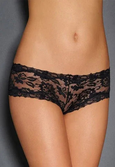 Secret Lace Boyshort With Keyhole Detail Veloura Intimate