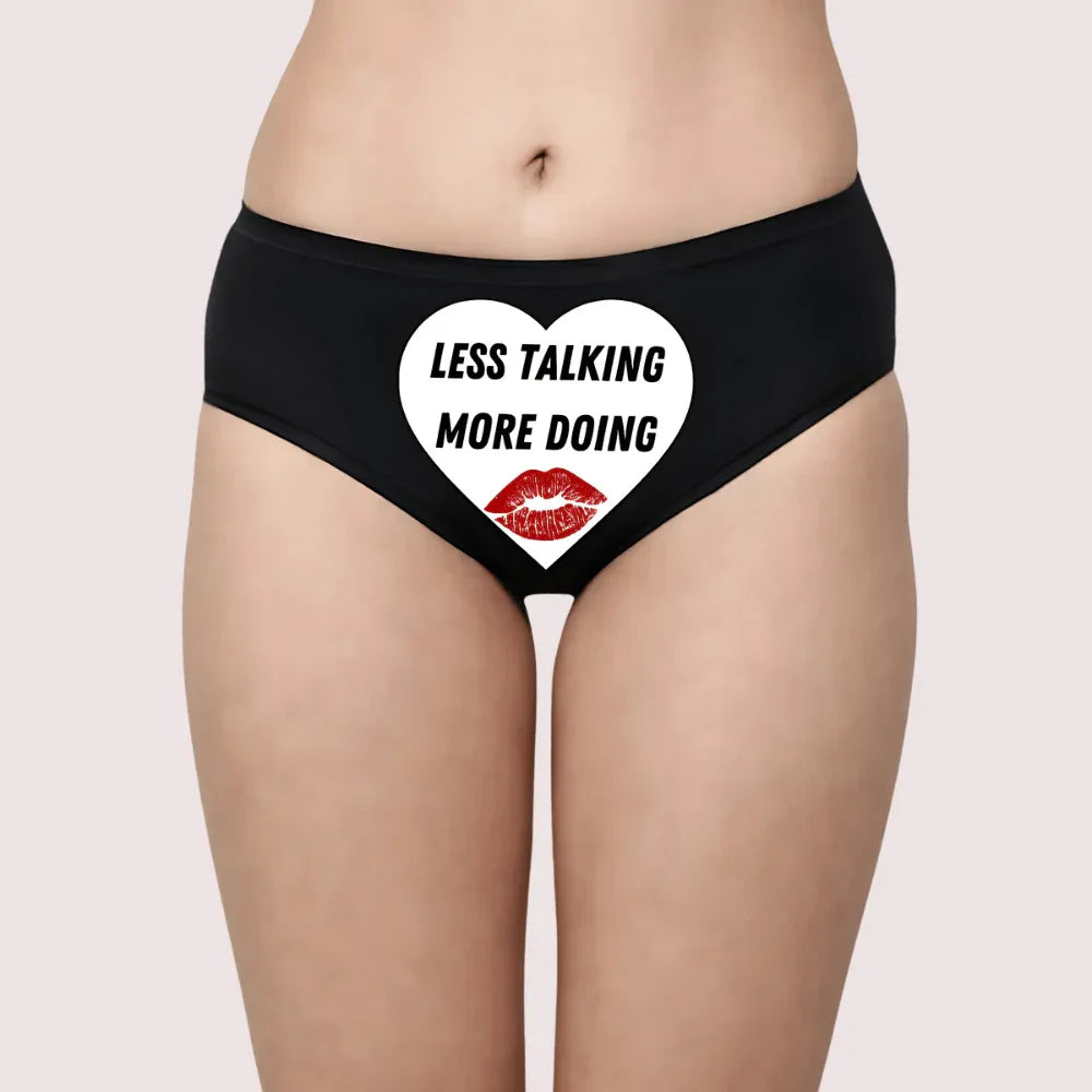 Sensual Custom Text Get Things Done Panty Veloura Intimate