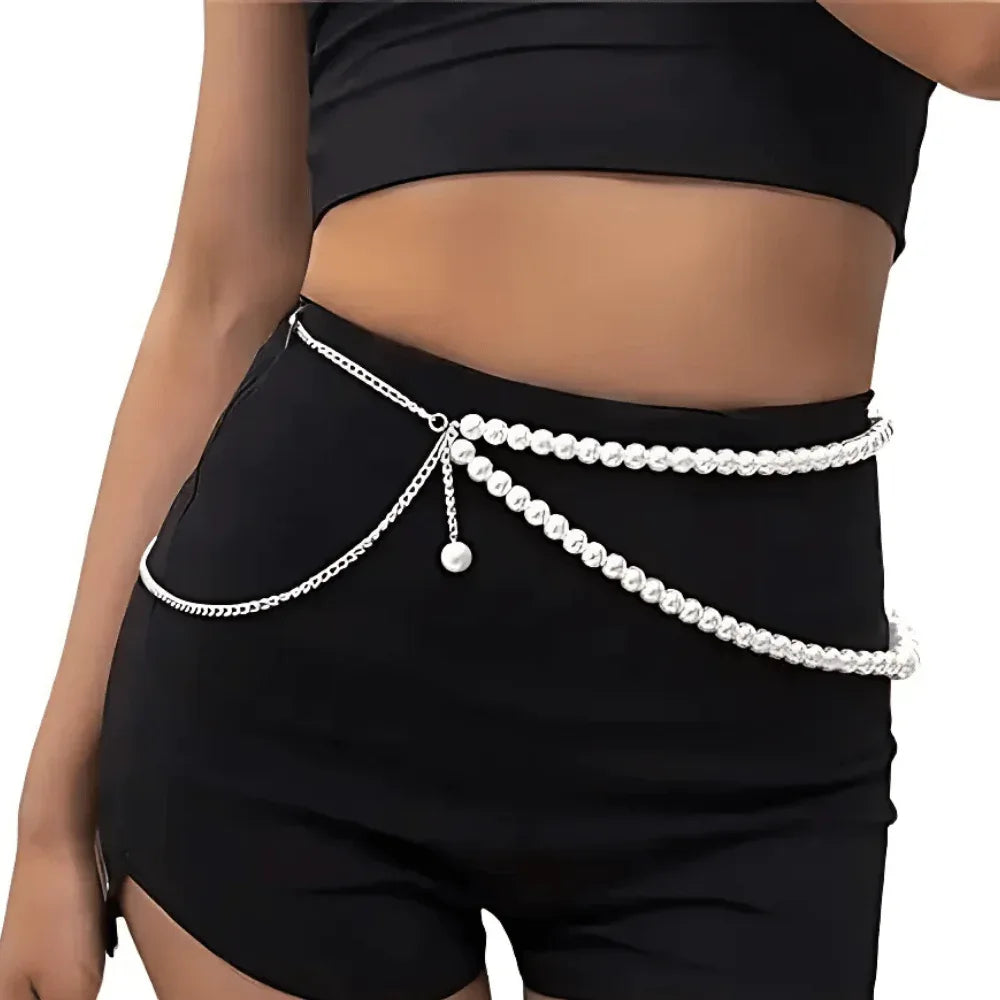 Sensuelle Pearl Radiance waist chain Veloura Intimate