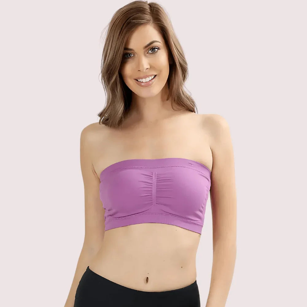 Set of 5 Colorful Bandeau Tube Bras for Every Mood Veloura Intimate