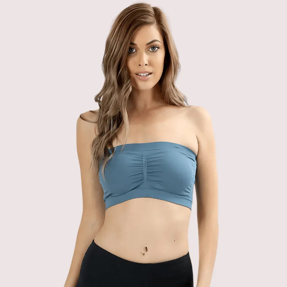 Set of 5 Colorful Bandeau Tube Bras for Every Mood Veloura Intimate