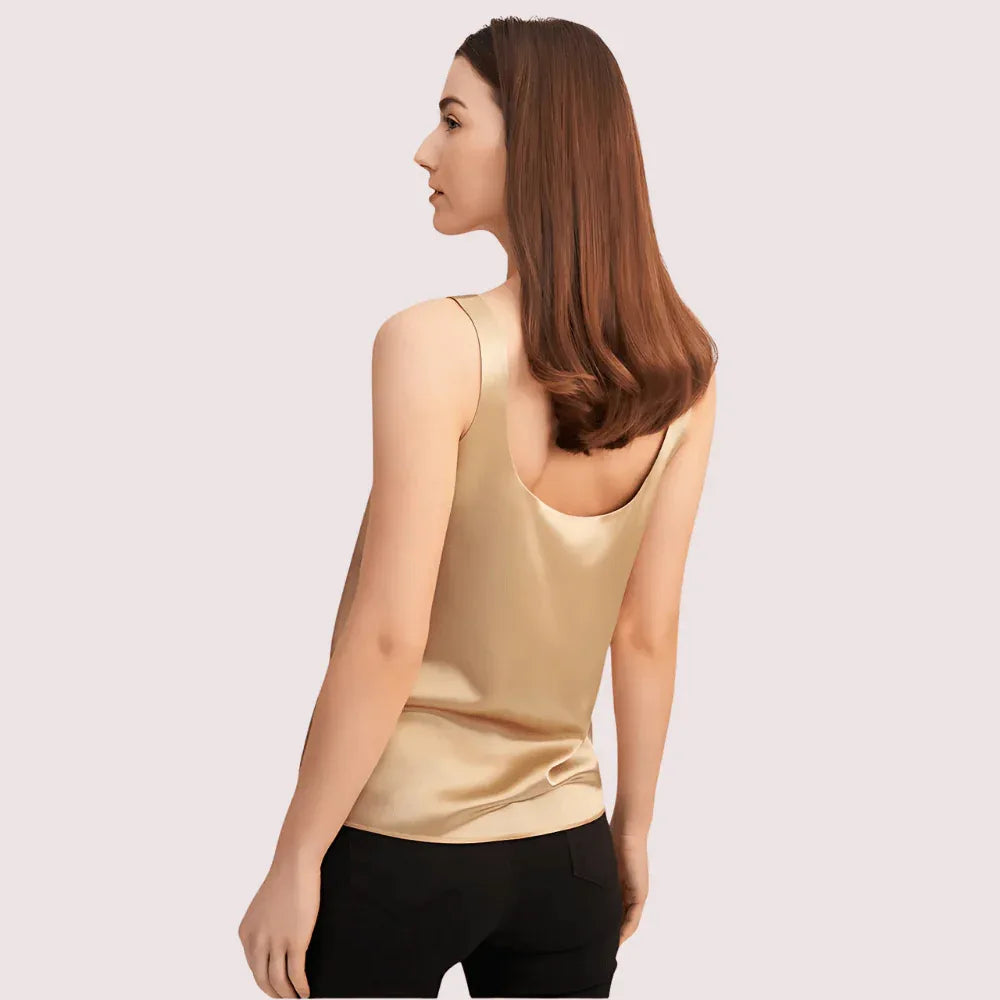 Silk Elegance Spaghetti Strap Tank Top Veloura Intimate