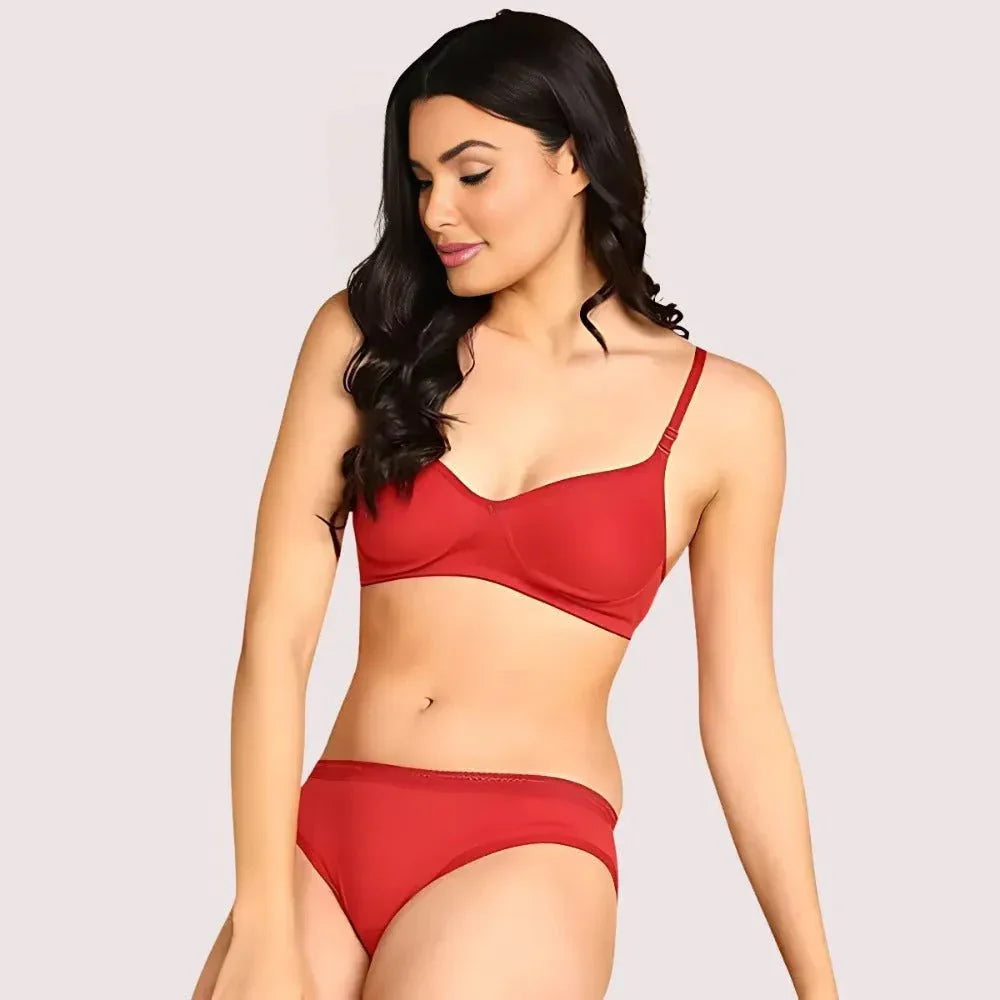 Soft Cotton Lingerie Set For Her (2 pack) Veloura Intimate