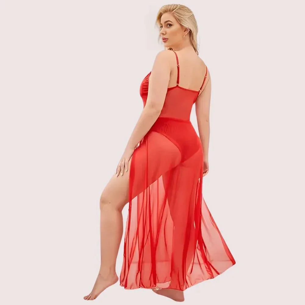 Soft Elegant Lace Seductive Nightgown Veloura Intimate