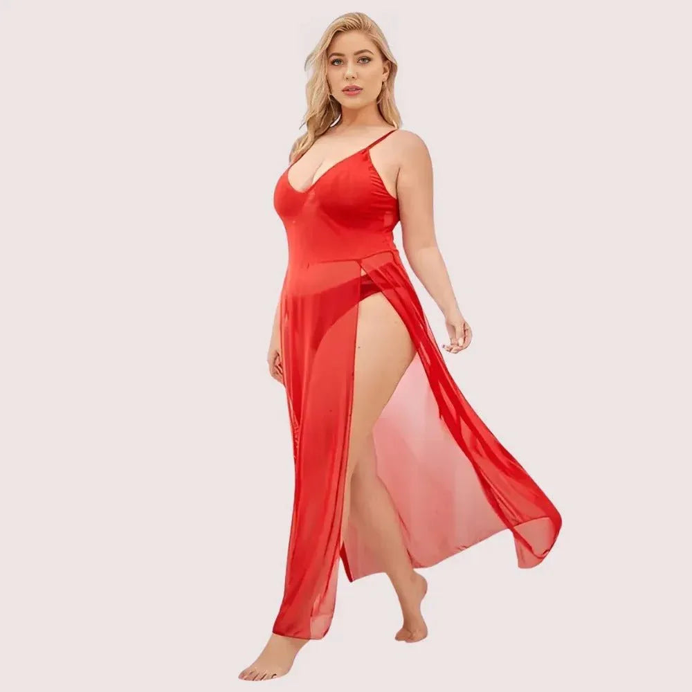 Soft Elegant Lace Seductive Nightgown Veloura Intimate