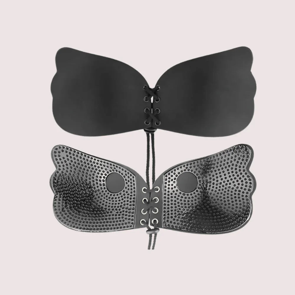 "Solid" Non-Wired Padded Stick-On Push-Up Bra Veloura Intimate