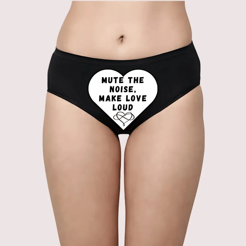 Subtle Seduction Personalized Naughty Panty Veloura Intimate
