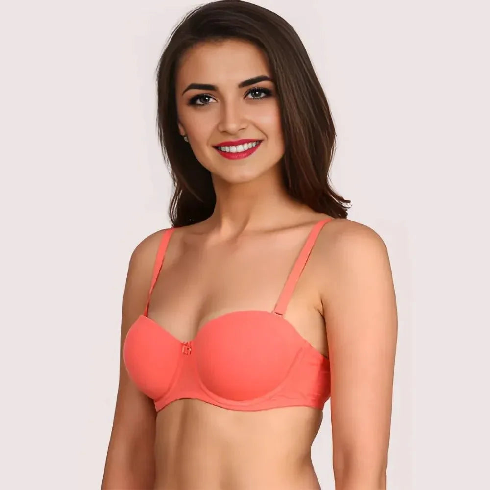 ♥Super Fit Classy Coral Padded Bra Veloura Intimate