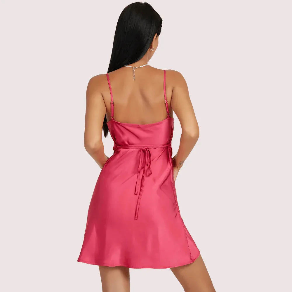 Twilight Elegance Satin Party Dress Veloura Intimate