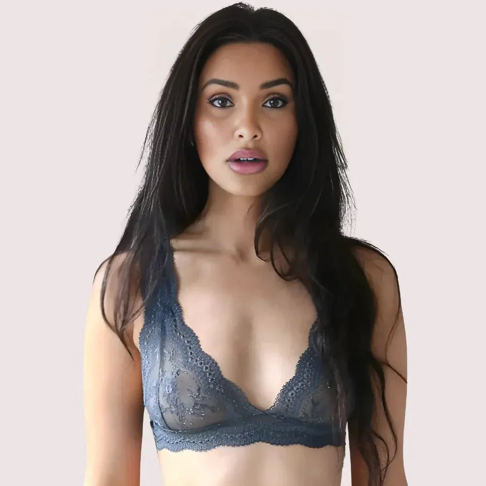 Ultra-Luxe French-Inspired Bralette Set by French Daina Veloura Intimate