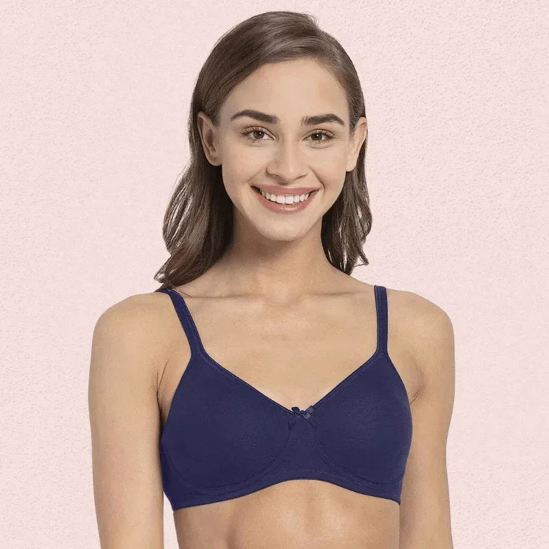 Ultra-Soft Cotton Non-Wired Bra for Women – Set of 2 Veloura Intimate