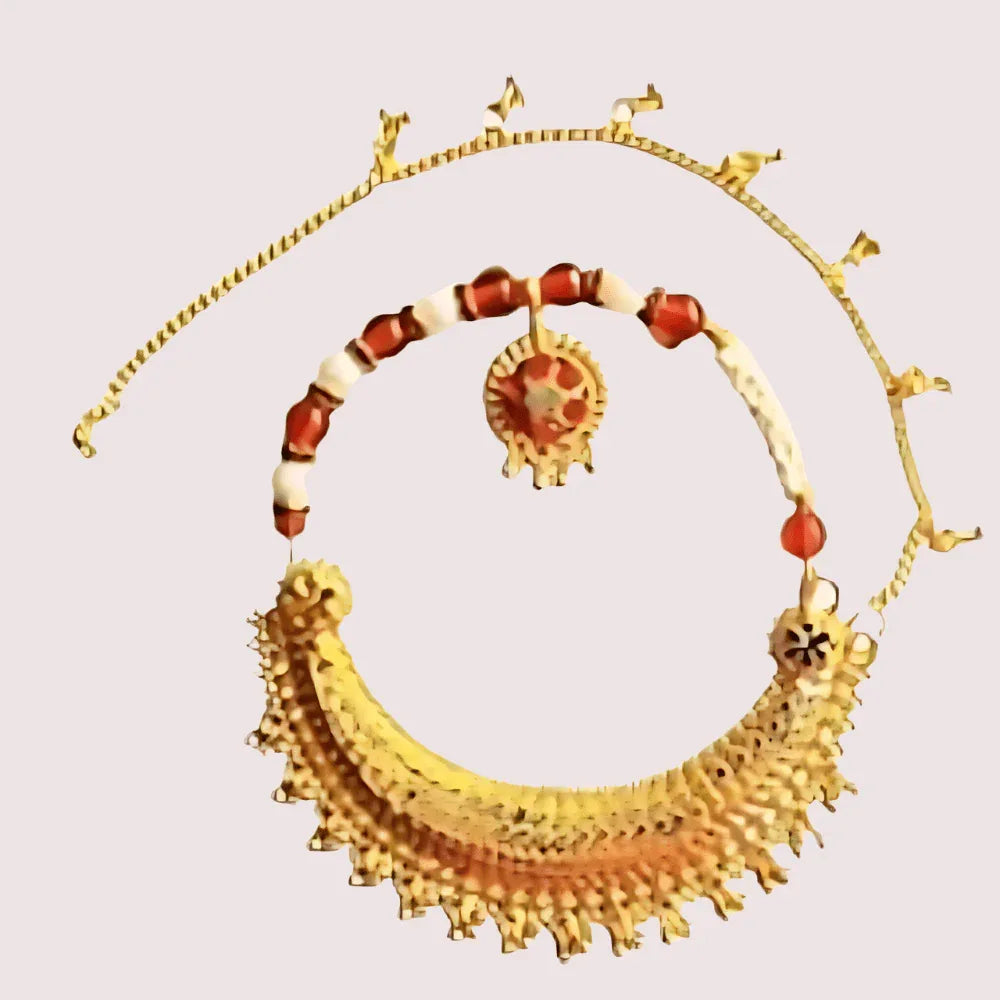 Uttarakhand Pahadi Tehri Nath Classic Traditional Design Veloura Intimate