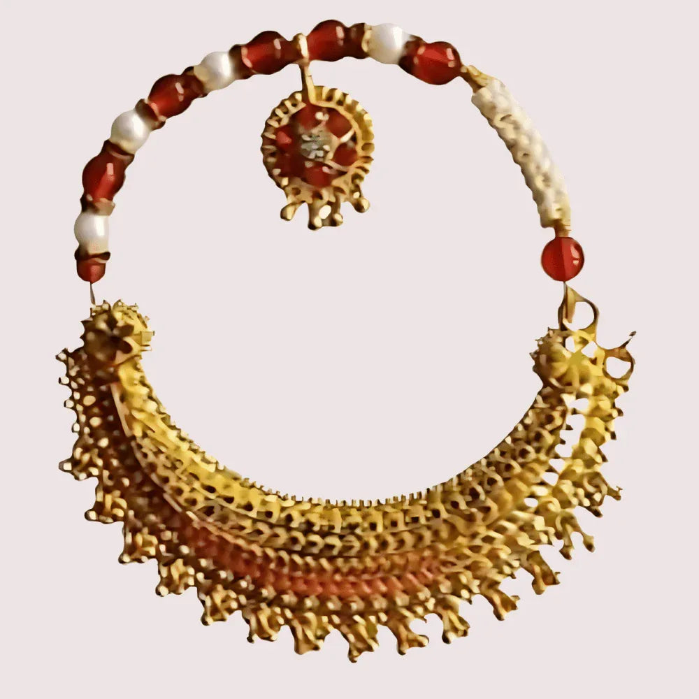 Uttarakhand Pahadi Tehri Nath Classic Traditional Design Veloura Intimate