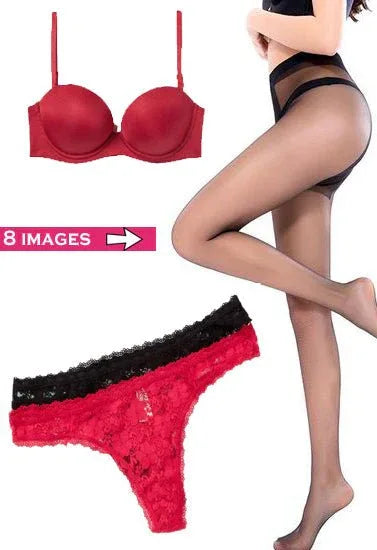 Value Pack Of 3 Sexy &amp; Sultry Look Lingerie Set - Veloura Intimate