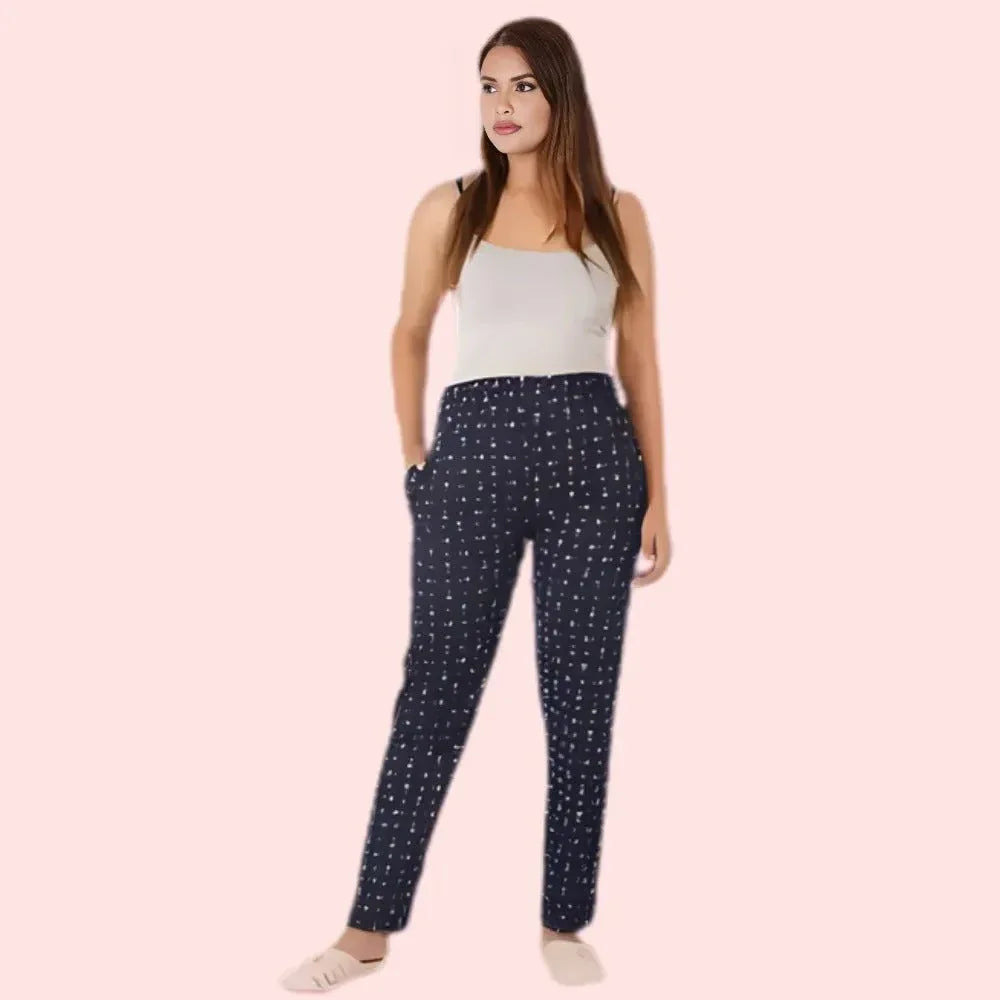 Winter Lober Women’s Warm Cotton Lounge Pants – Pack of 2 Veloura Intimate
