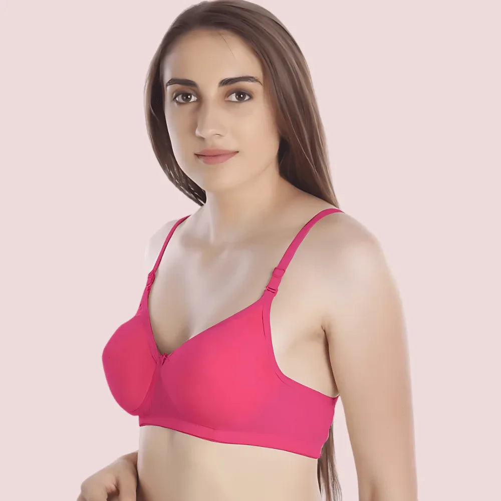 Women Full Coverage Lightly Padded Multicolor Bra Veloura Intimate