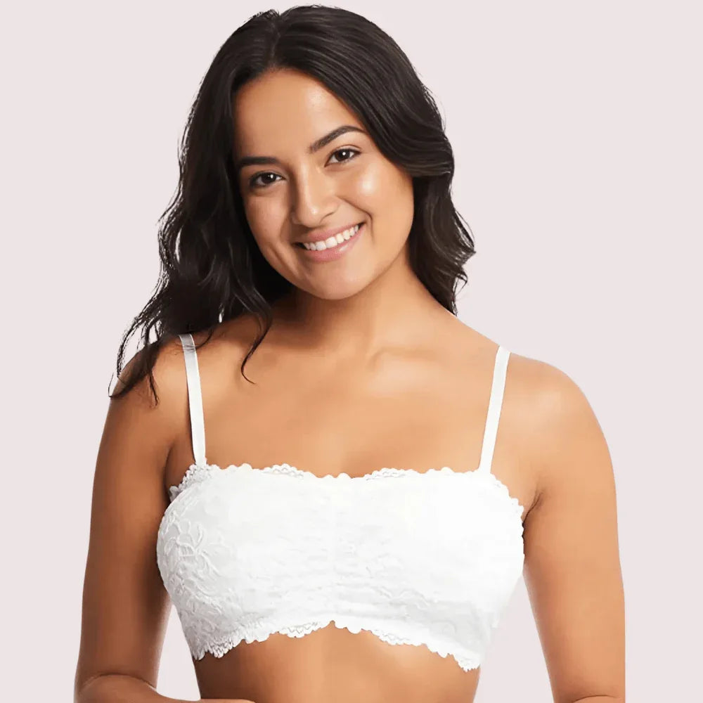 Women's Amber Tube Bra with Custom Fit Straps Veloura Intimate