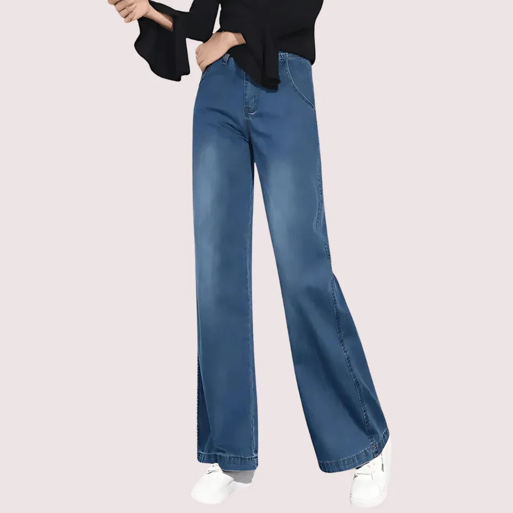 Women's Classic High Waist Wide Leg Jeans Veloura Intimate