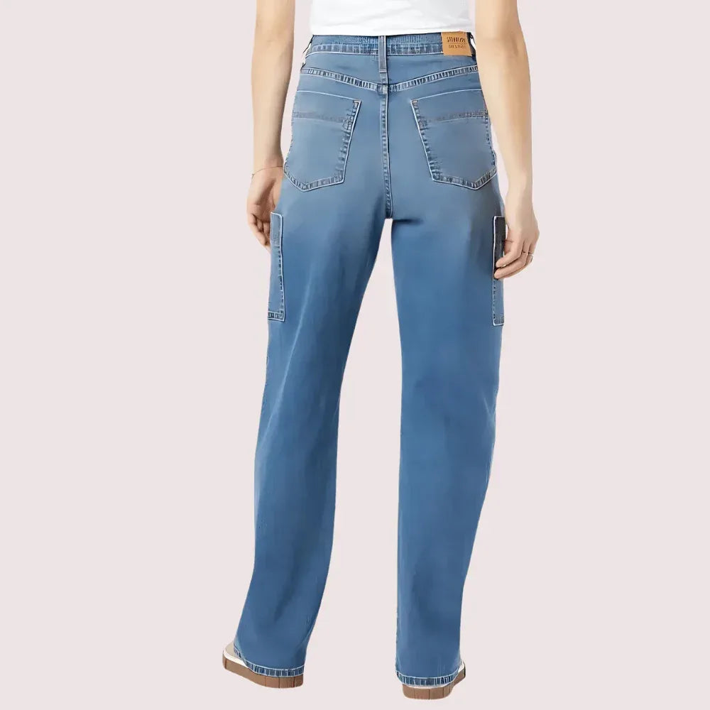 Women's Heritage Utility Loose Fit High Rise Jeans Veloura Intimate
