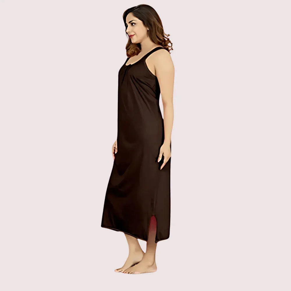 Women's Long Cotton Nightgown Slip Veloura Intimate