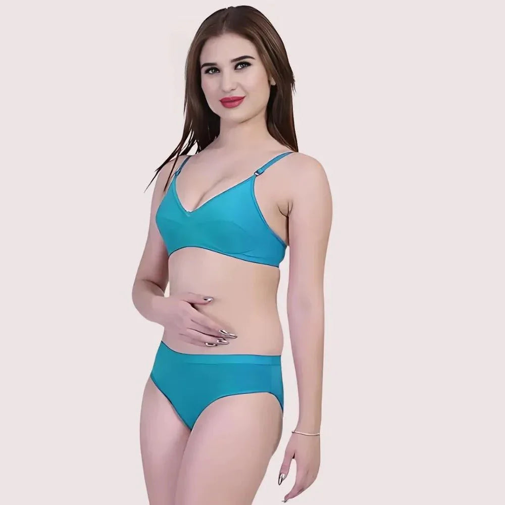 Women's Non-Padded Bra Panty Set (2 pack) Veloura Intimate