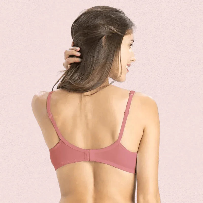 Women’s Soft Cotton Non-Wired Bra (Pack of 2) Veloura Intimate