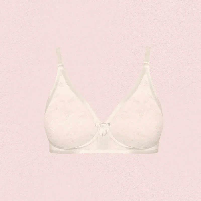 Women’s Wire-Free Cotton Bra (Set of 2) Veloura Intimate