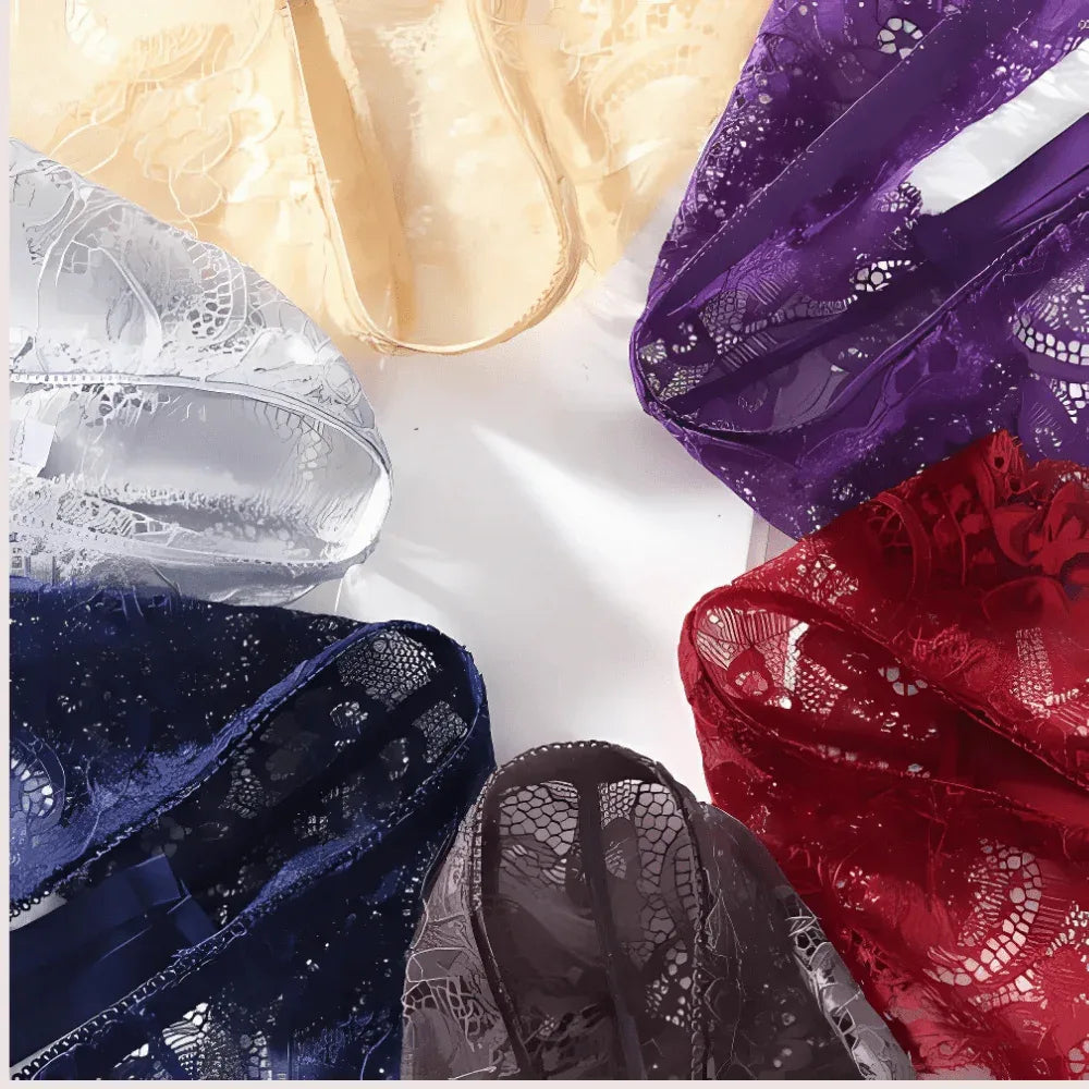 Women Sexy Lace Lingerie Briefs Thongs Panties Veloura Intimate