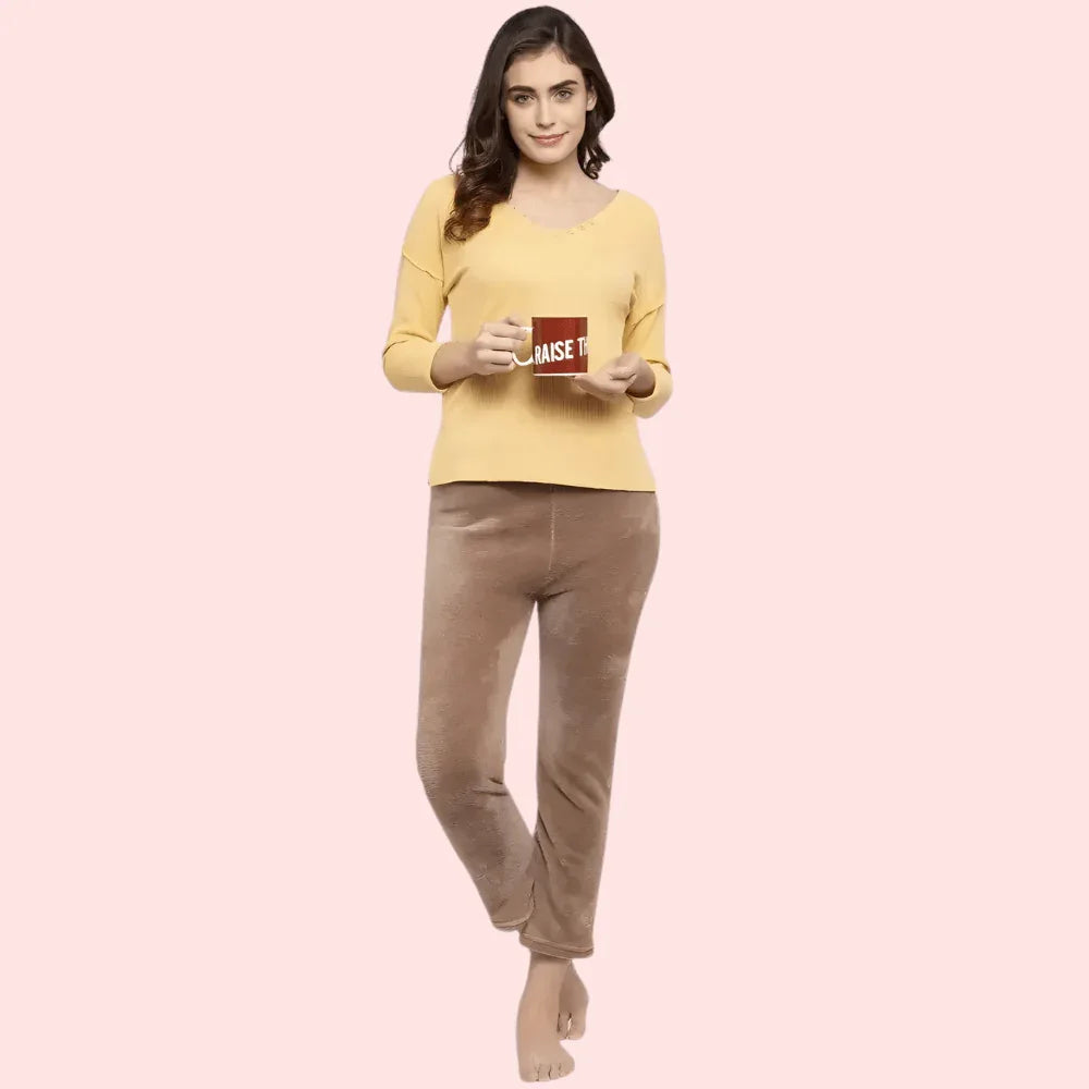 Women Warm pajamas (Pack of 2) Veloura Intimate